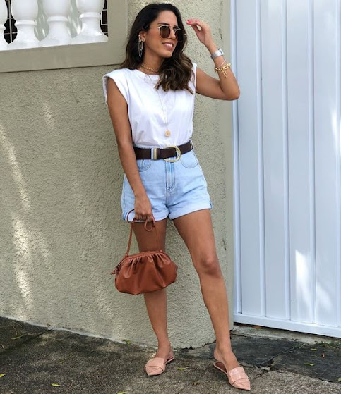 Looks femininos  com Cinto