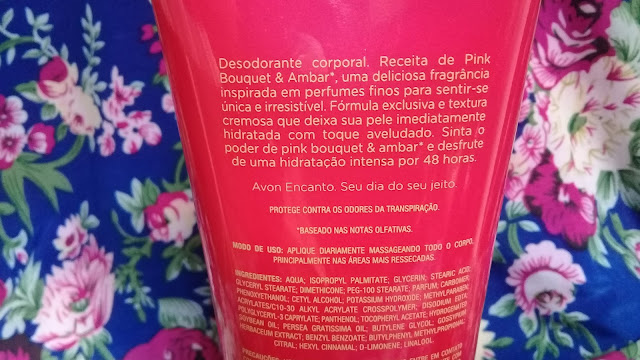 Resenha Creme Hidratante Encanto Avon