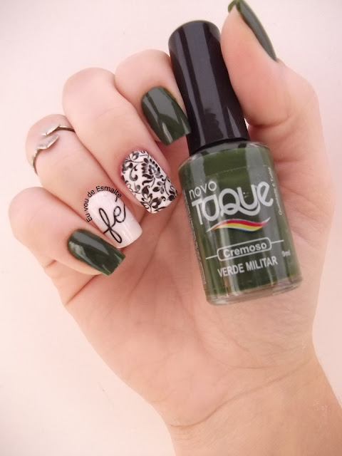 Esmalte Verde Militar Novo Toque