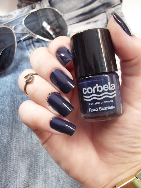 Esmalte Roxo Scarlett Corbela