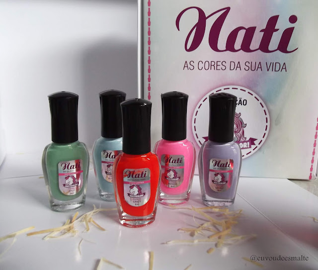 Coleção Multicolor Nati Cosmetica