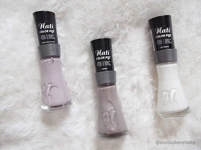 Esmaltes Linha Color Fix Nati Cosmetica