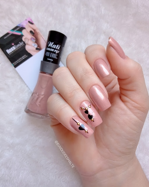 Esmalte Carmim Nati Cosmetica - Película Rosa Limão