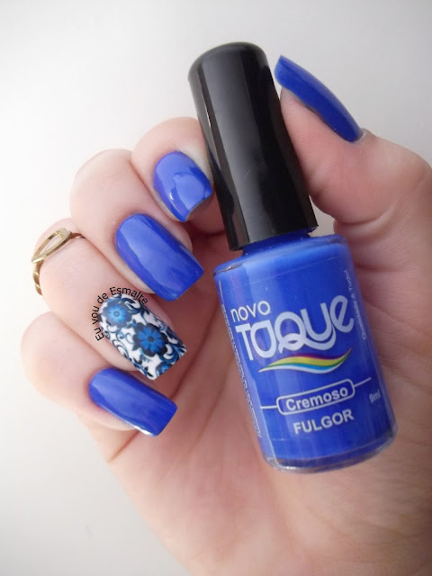 Unhas Esmalte Fulgor da Novo Toque Película Chiqueza de Unha Blog Eu Vou de Esmalte