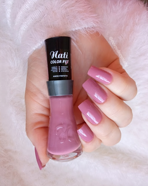 Esmalte Amor Perfeito Linha Color Fix - Nati Cosmetica