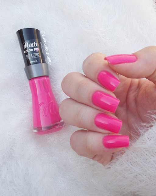 Esmalte Petúnia Linha Color Fix Nati Cosmetica