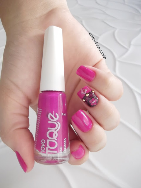 Esmalte Bali Novo Toque com Película Rosa Limão