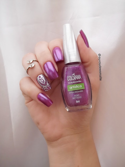 Esmalte Roxo Metálico Colorama