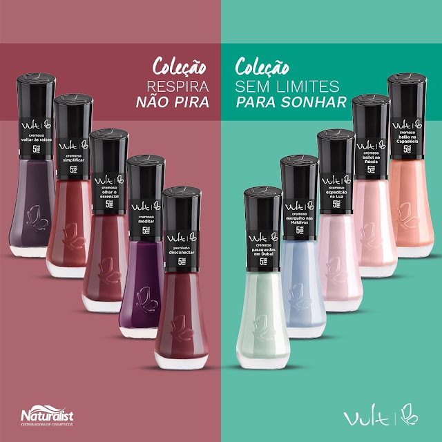 Novas Coleções de Esmaltes Vult 2019