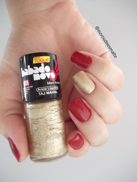 Esmalte Cleopatra + Esmalte Taj Mahal Novo Toque