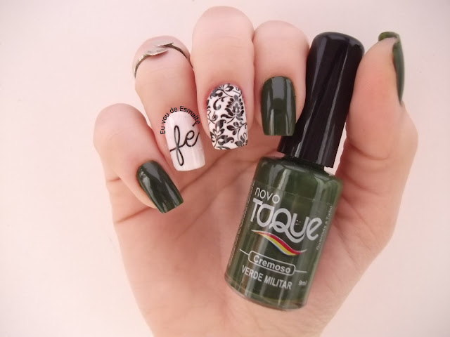 Esmalte Verde Militar Novo Toque