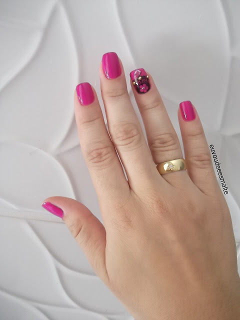 Esmalte Bali Novo Toque com Película Rosa Limão