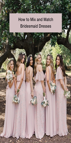 Pink bridesmaid dresses