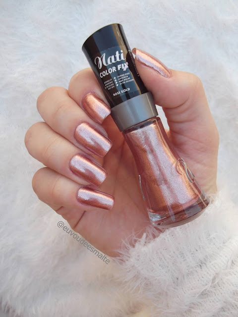 Esmalte Rose Gold Color Fix - Nati Cosmética