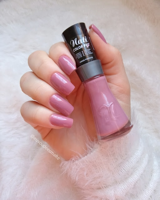 Esmalte Amor Perfeito Linha Color Fix - Nati Cosmetica