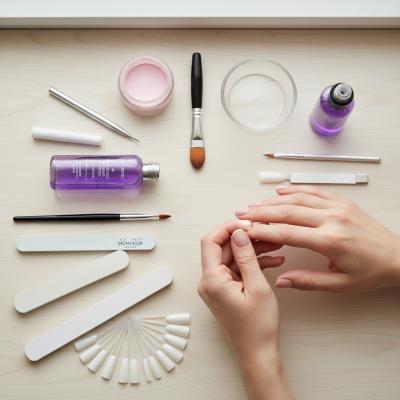 Unhas de Acrílico Perfeitas: Seu Kit Iniciante!